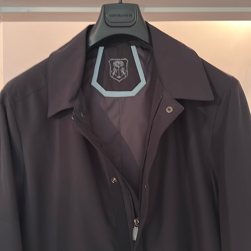 Corneliani  Trench Coat  European Size 58 Or 48 Brand New